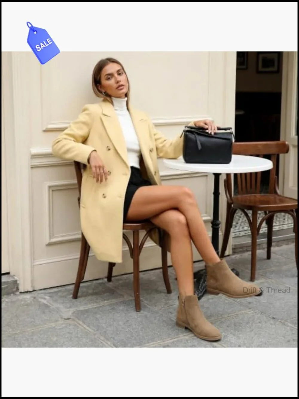 Women's Side Zip Ankle Boots Low Heel Round Toe Faux Leather Booties